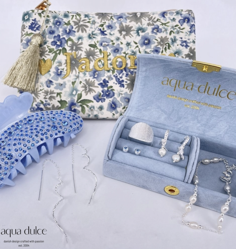 JEWELERY BOX SMALL BLUE ONE - Image 2