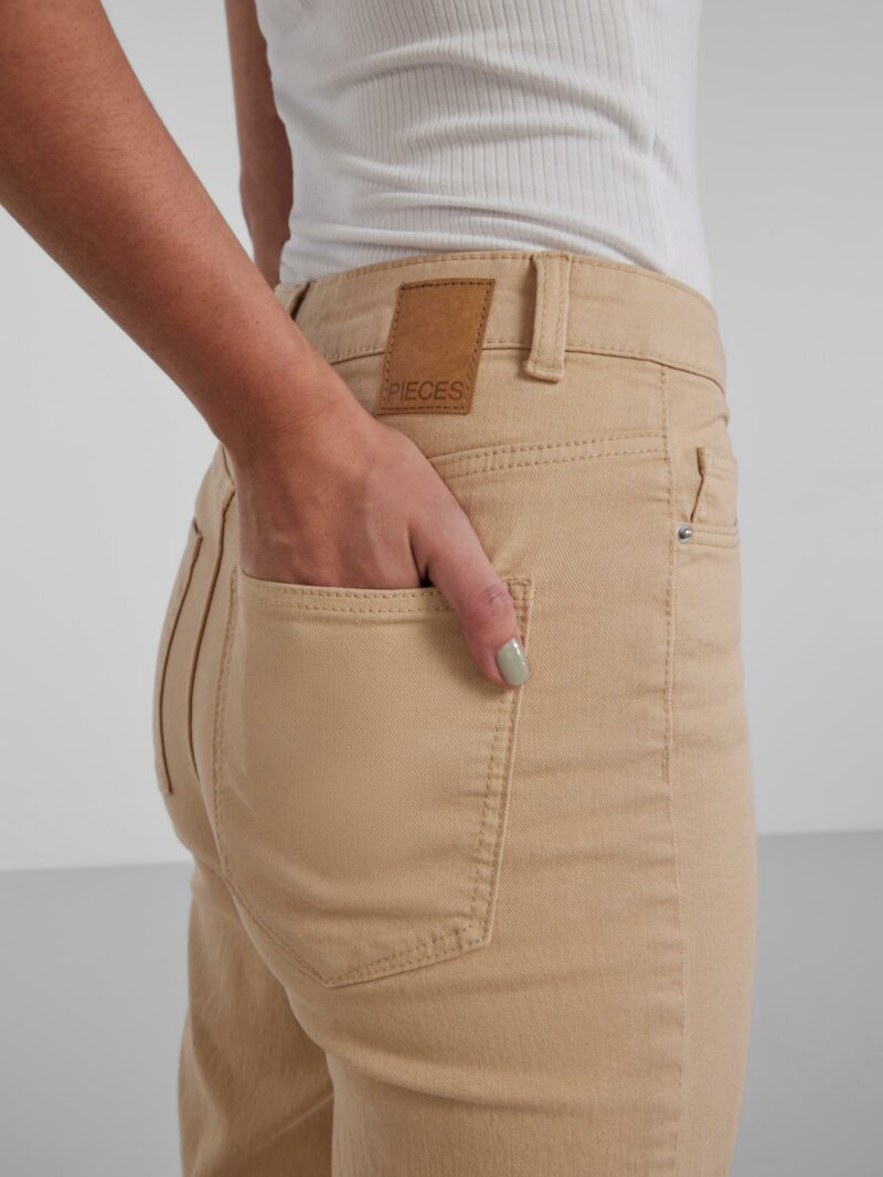 PCPEGGY HW WIDE PANT COLOUR NOOS BC - Image 2