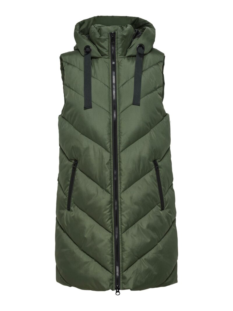 JDYSKYLAR PADDED HOOD WAISTCOAT OTW NOOS - Image 3