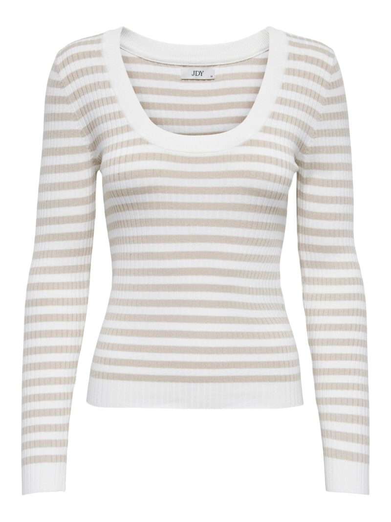 JDYPLUM YSLA L/S O-NECK PULLOV KNT - Image 11