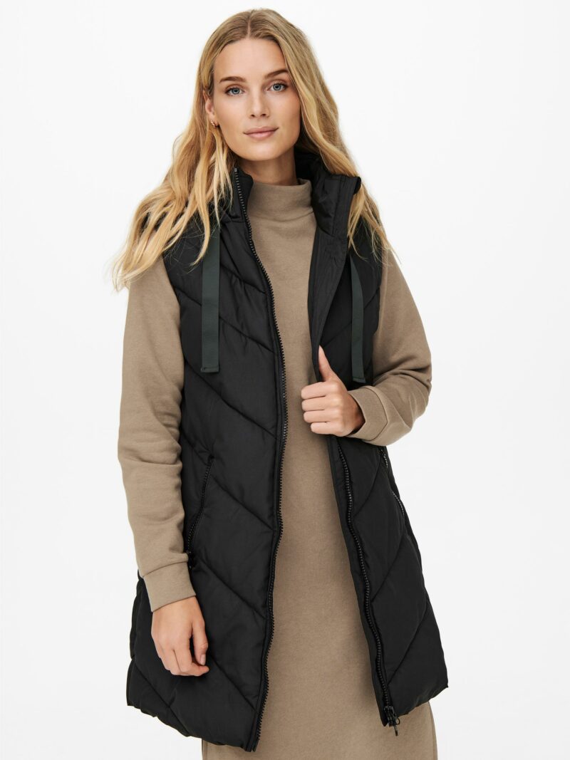 JDYSKYLAR PADDED HOOD WAISTCOAT OTW NOOS - Image 4