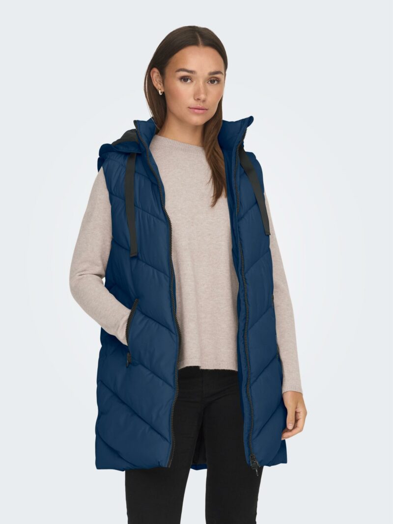 JDYSKYLAR PADDED HOOD WAISTCOAT OTW NOOS - Image 8