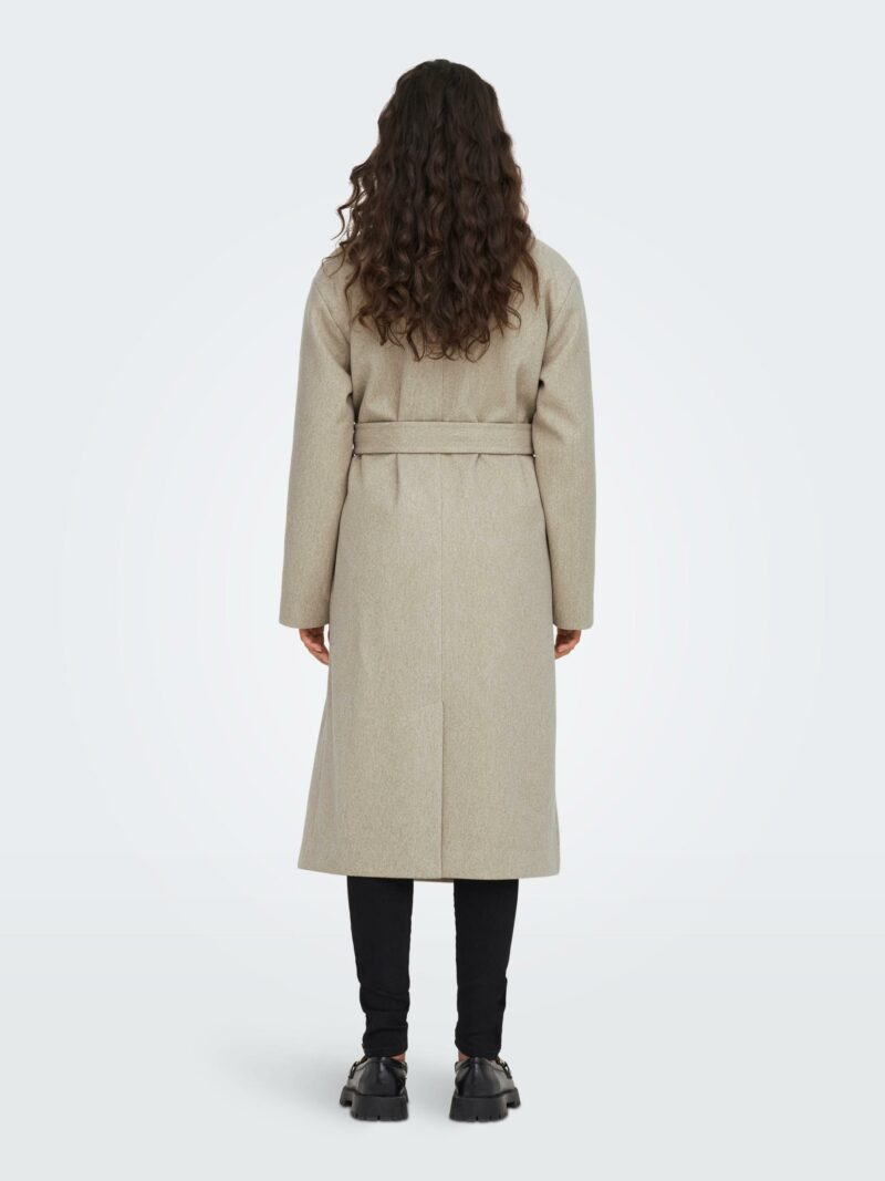 JDYVIOLA LONG COAT W BELT OTW HAB - Image 4