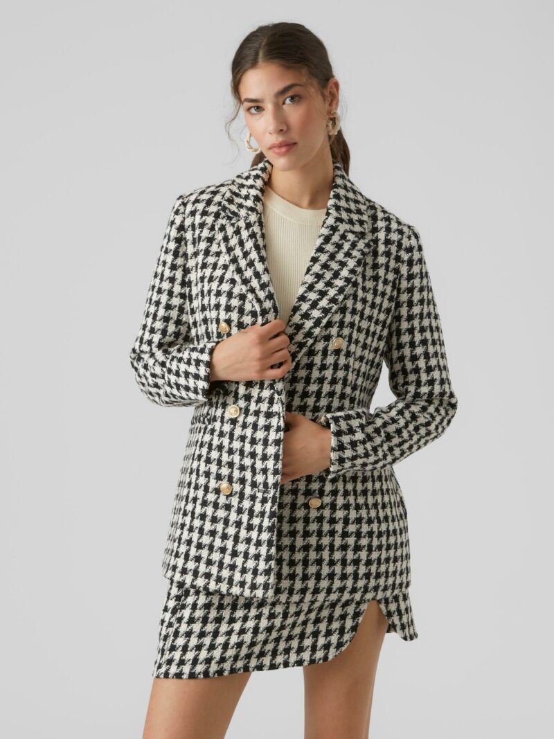 VMPAIGE LS HOUNDSTOOTH BLAZER - Image 3