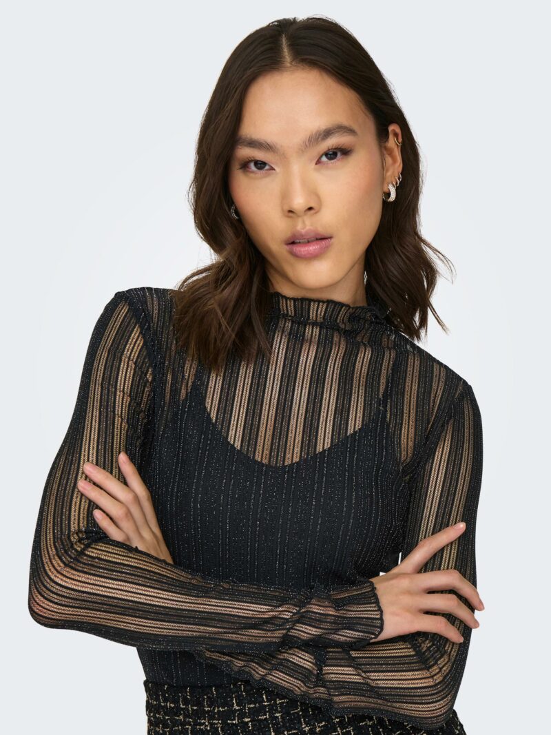 JDYVIVY L/S LUREX TOP JRS - Image 4