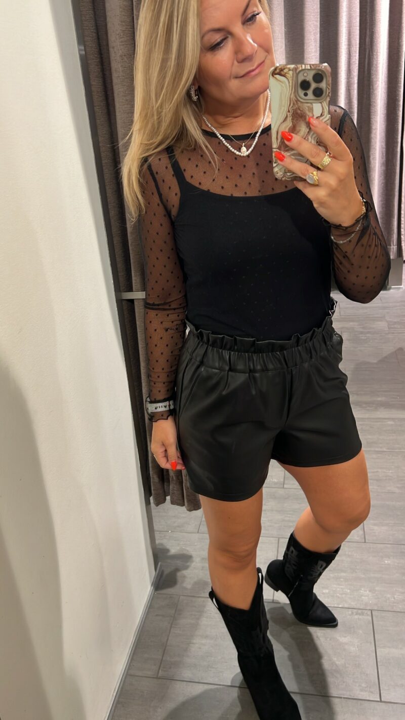 JDYAMALIE PU SHORTS WVN - Image 6