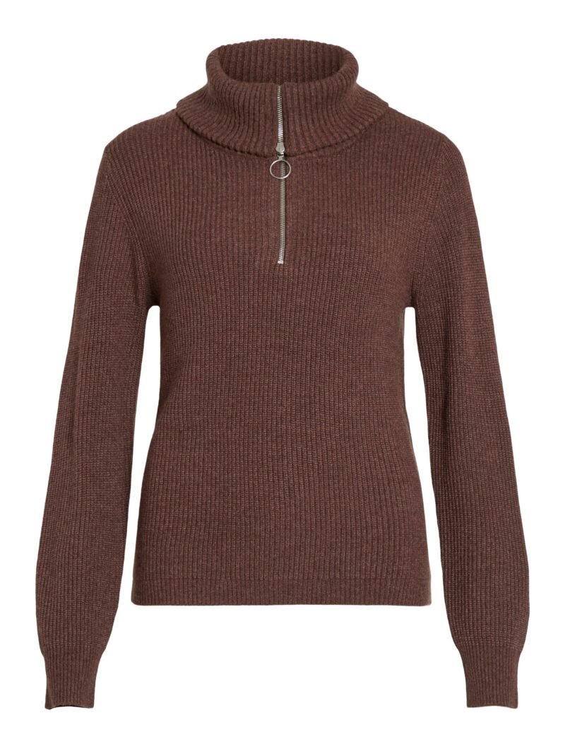 VIRIL HALF ZIPPER L/S KNIT TOP - Image 3