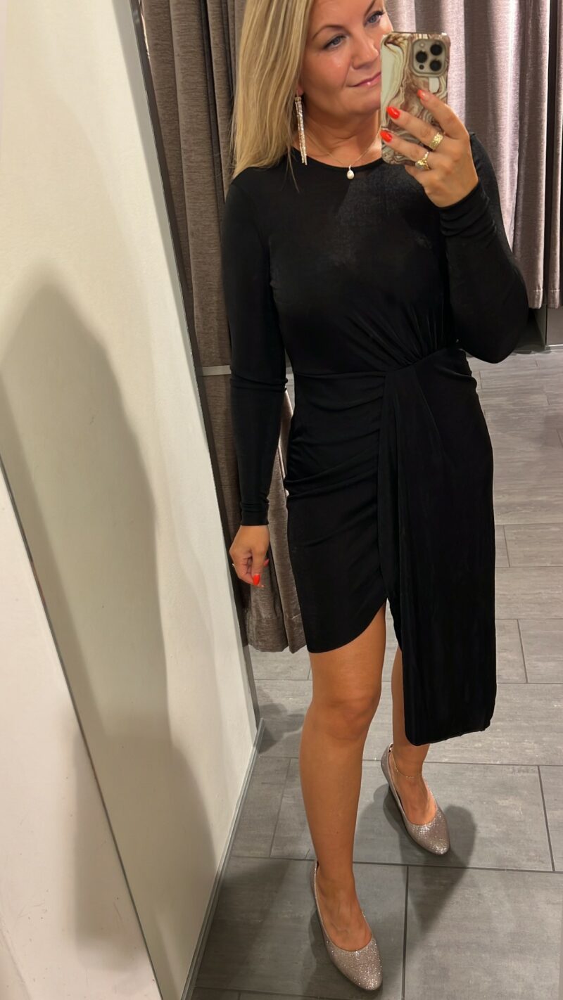 PCJARISSY LS O-NECK SHORT DRESS D2D - Image 2