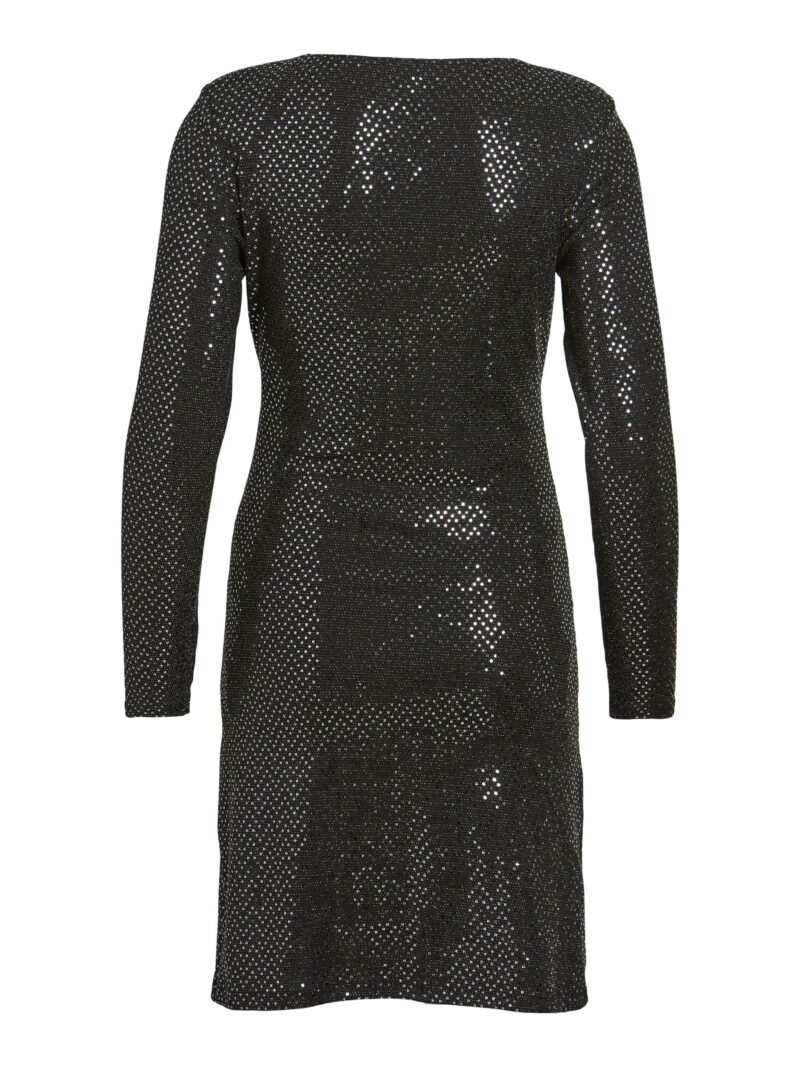 VIOLENE V-NECK L/S SHORT DRESS - Image 2