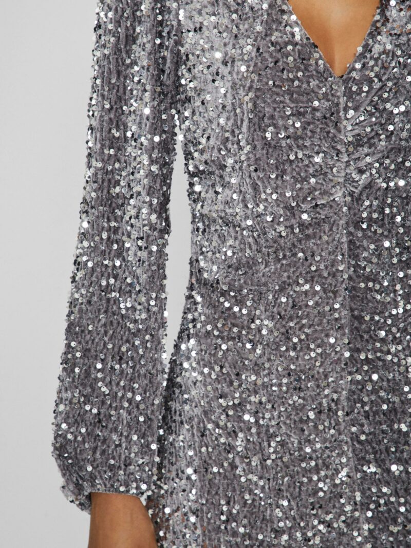 VIBARINA L/S GLITTER DRESS #8 - Image 6