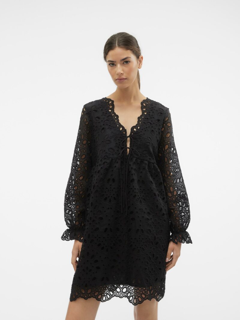 VMKEJSA L/S TIE SHORT DRESS WVN EXP - Image 2