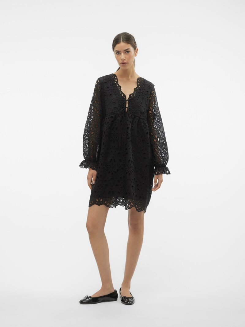 VMKEJSA L/S TIE SHORT DRESS WVN EXP - Image 4