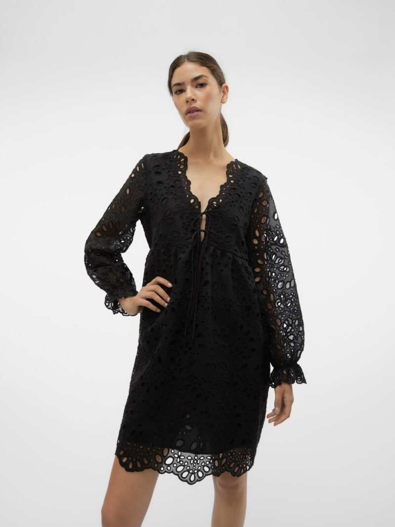 VMKEJSA L/S TIE SHORT DRESS WVN EXP - Image 5