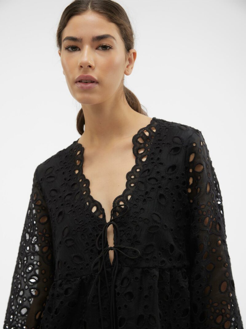 VMKEJSA L/S TIE SHORT DRESS WVN EXP - Image 6