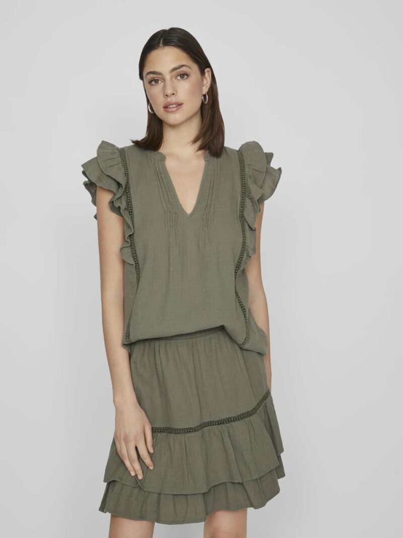 VITOVAN S/S FLOUNCE TOP - Image 2