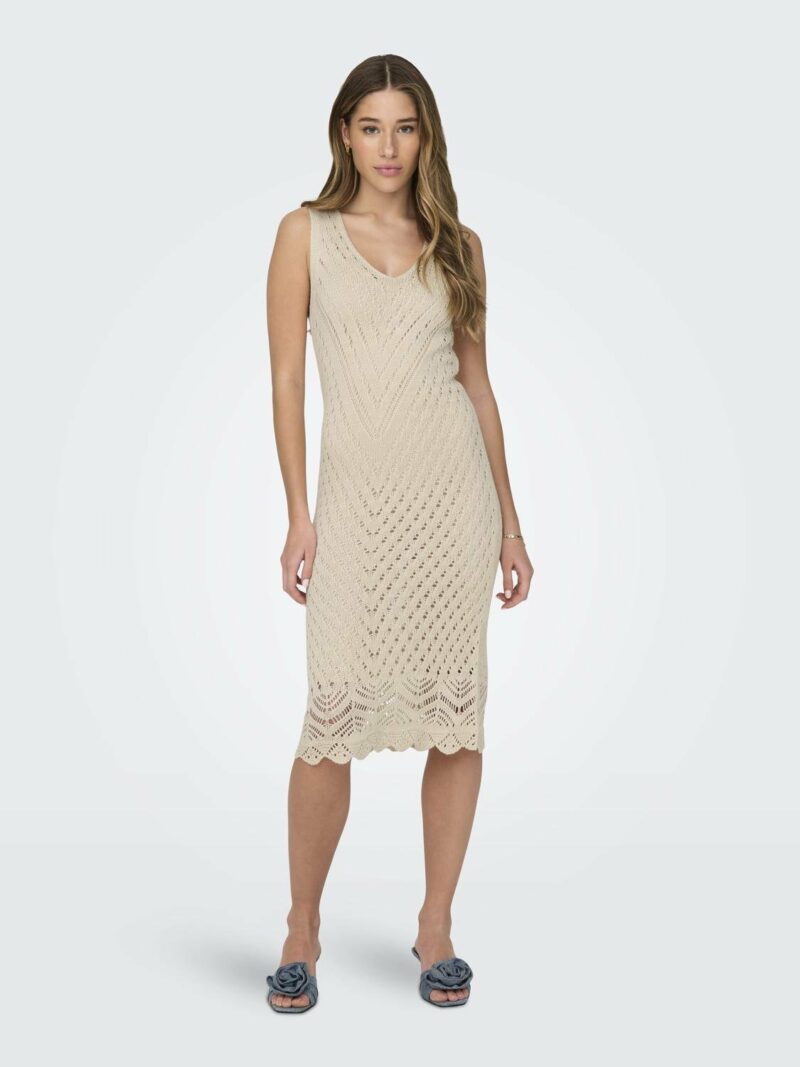 JDYSUN S/L V-NECK MIDI DRESS KNT - Image 4
