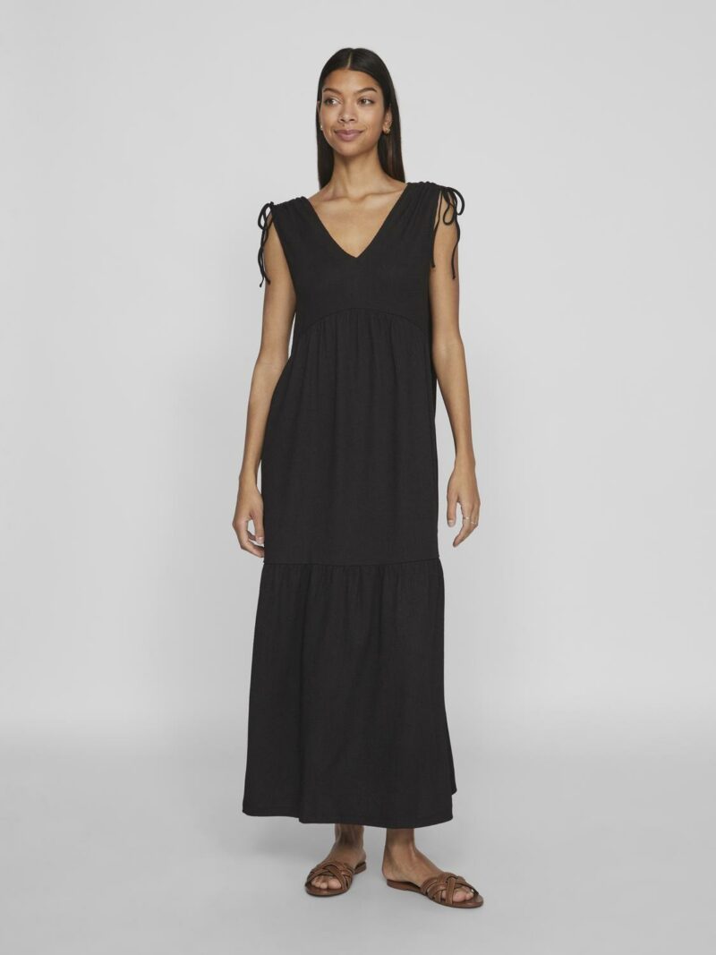 VIGITEA V-NECK S/L MAXI DRESS - Image 2
