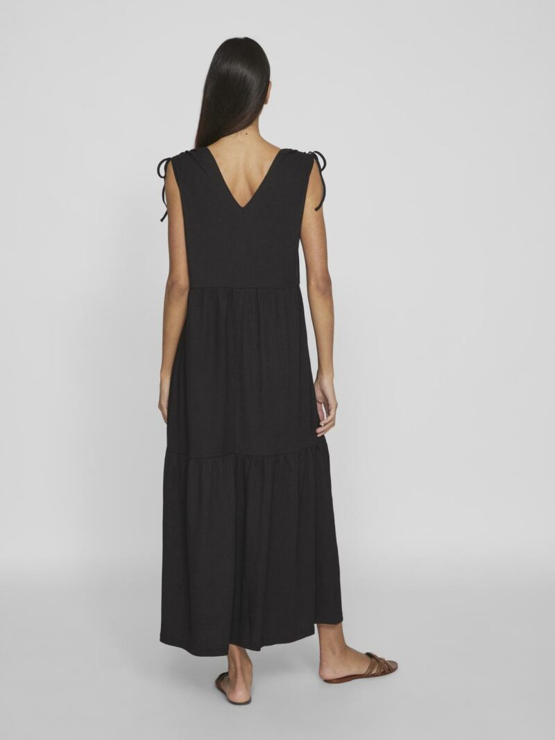 VIGITEA V-NECK S/L MAXI DRESS - Image 4