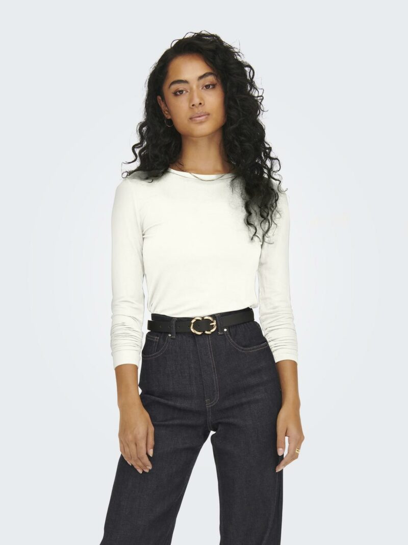 JDYMILA L/S O-NECK TOP JRS - Image 6