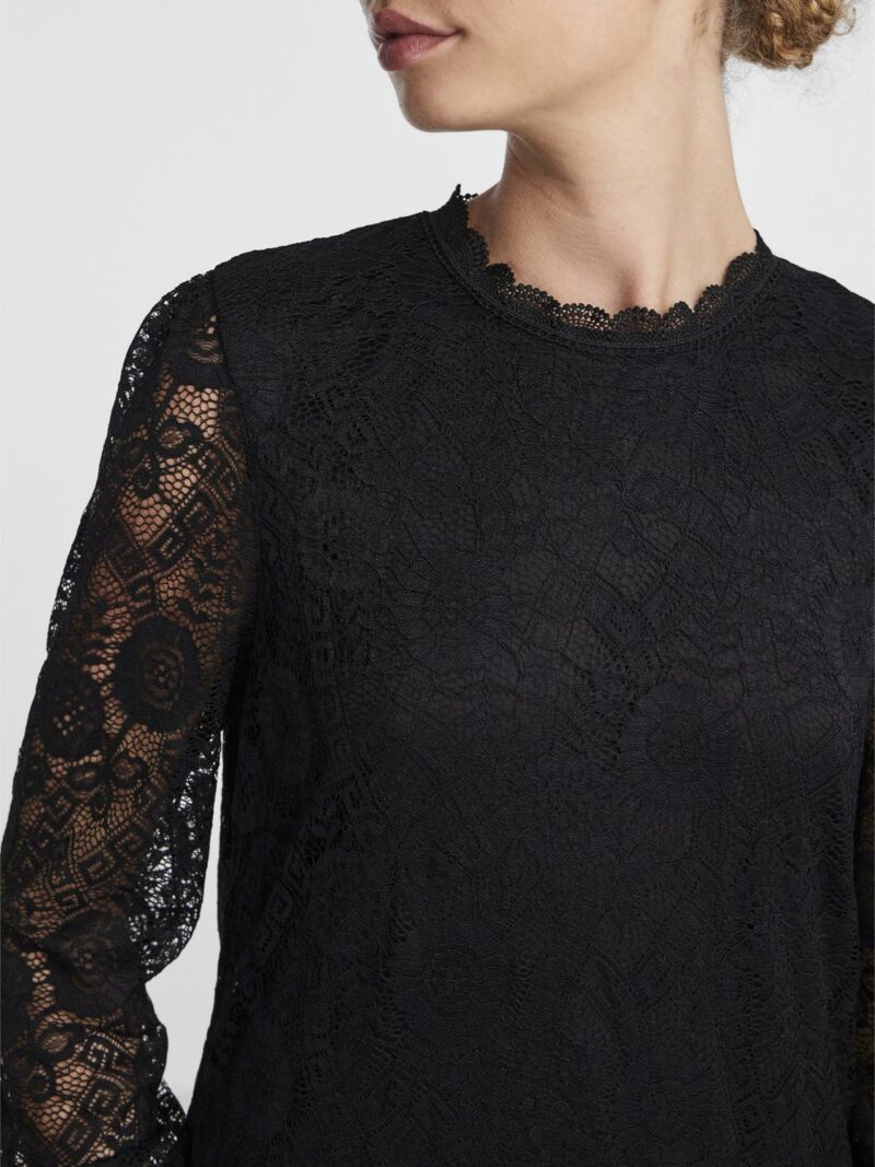 PCOLLINE LS LACE DRESS NOOS - Image 2