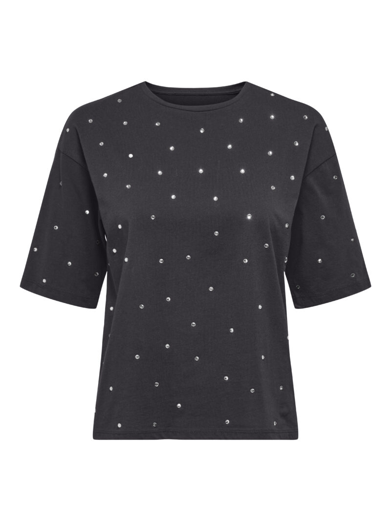JDYSHINE S/S SEQUINS TOP JRS