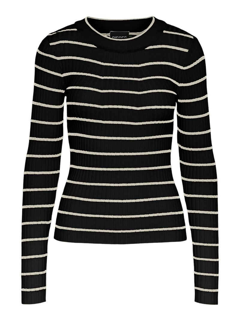 PCCRISTA LS O-NECK KNIT NOOS BC - Image 2