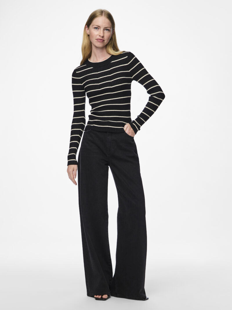 PCCRISTA LS O-NECK KNIT NOOS BC - Image 8