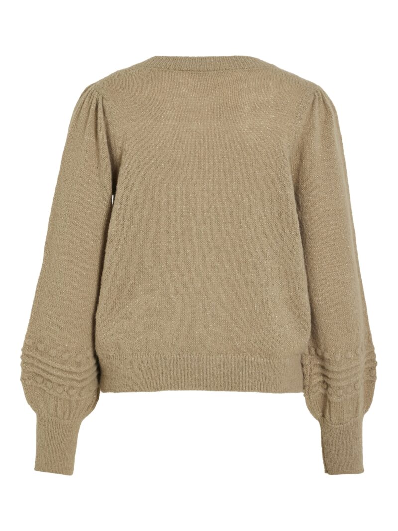 VITULI V-NECK GLITTER KNIT CARDIGAN/PB - Image 2