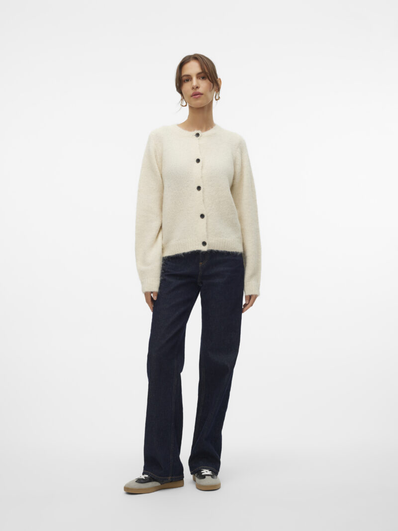 VMNOVAH LS O-NECK BUTTON CARDI GA NOOS - Billede 2