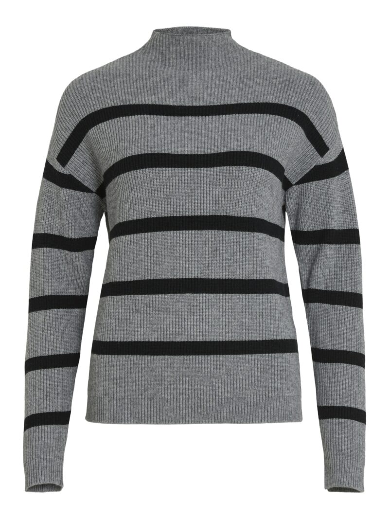 VIRIL MOCK NECK L/S KNIT RIB TOP 2-NOOS - Image 5