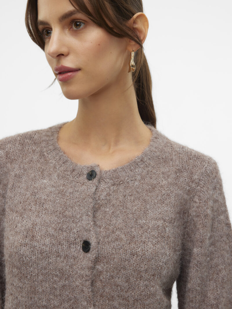 VMNOVAH LS O-NECK BUTTON CARDI GA NOOS - Billede 5