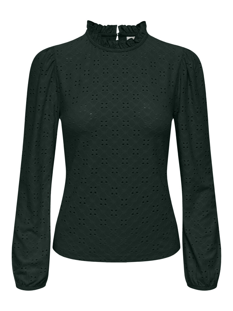 JDYCATHINKA L/S FRILL TOP JRS - Image 3