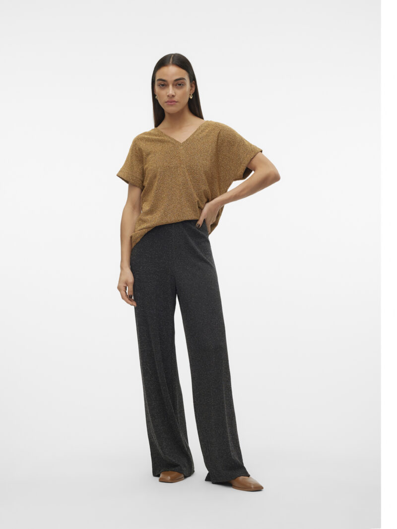 VMKANVA NW GLITTER WIDE PANT JRS - Image 4