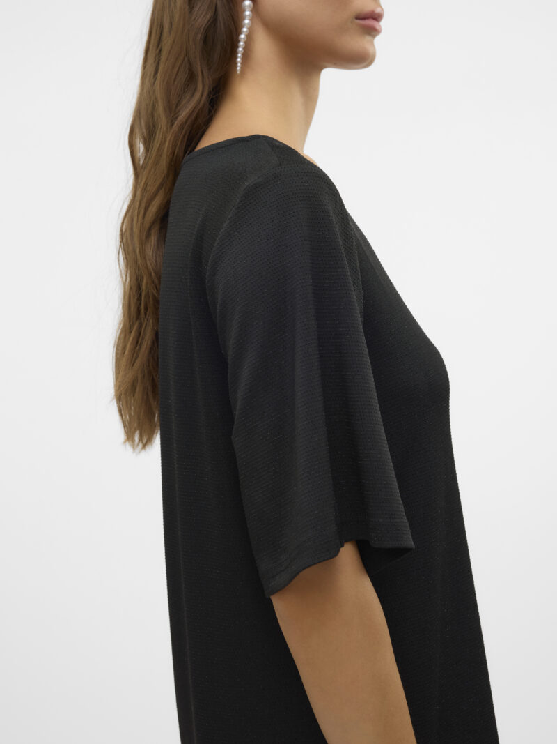 VMKANVA 2/4 GLITTER TEE DRESS JRS - Billede 4