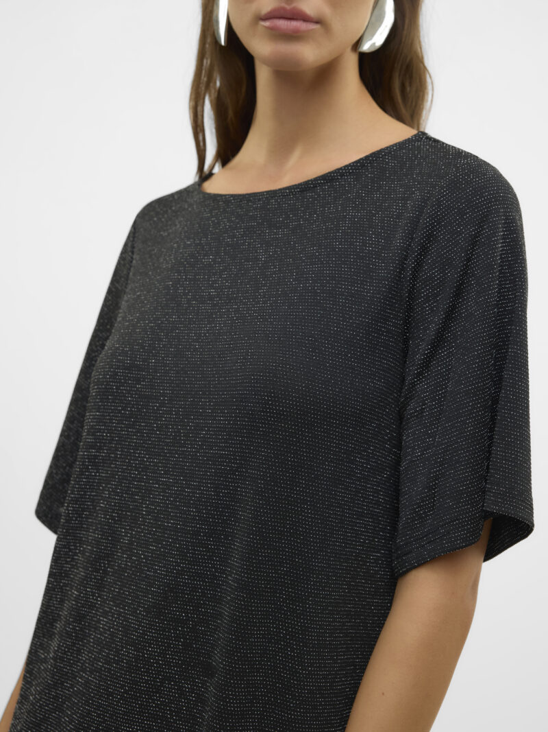 VMKANVA 2/4 GLITTER TEE DRESS JRS - Billede 6