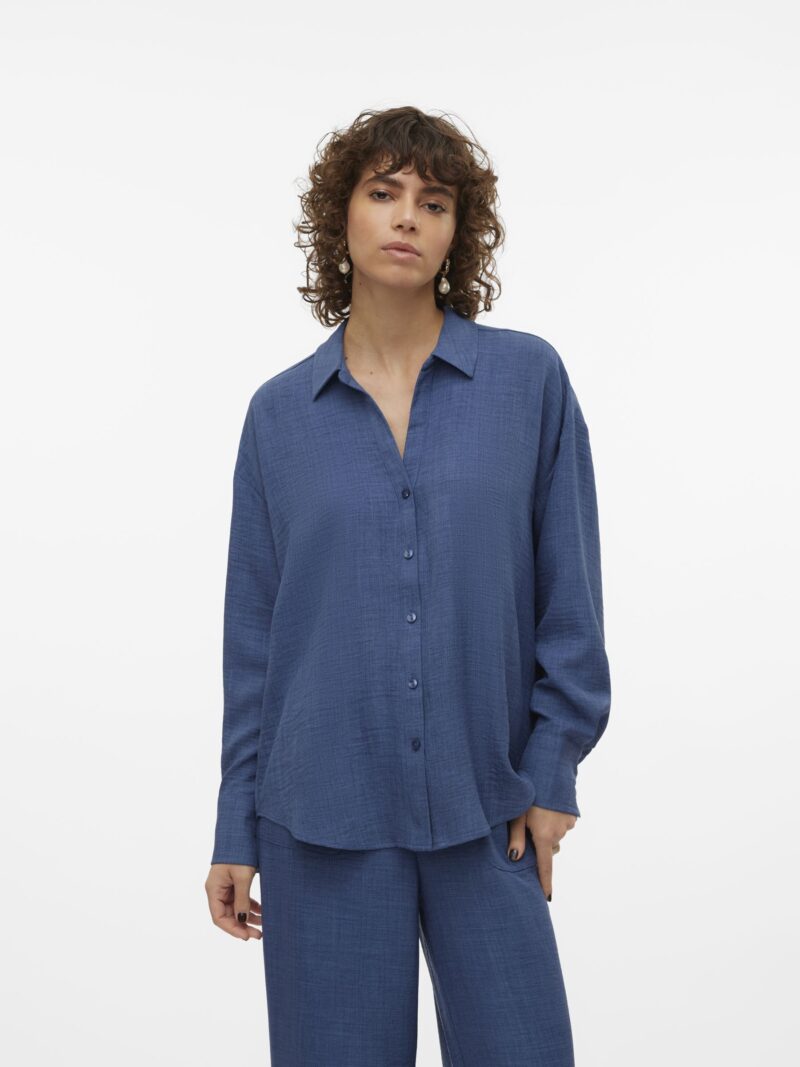VMMELANEY QUEENY LS SHIRT WVN NOOS - Image 3