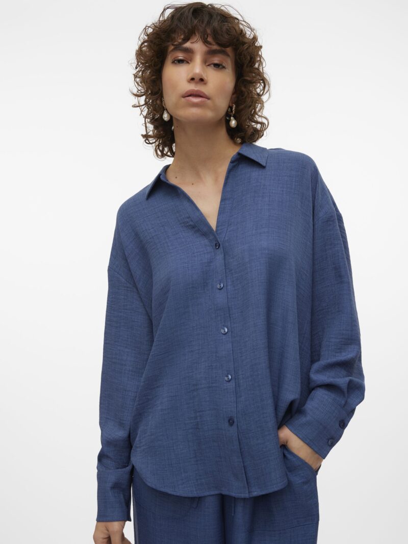 VMMELANEY QUEENY LS SHIRT WVN NOOS - Image 4