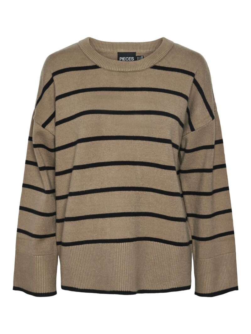 PCMATHILDE LS O-NECK KNIT NOOS BC - Image 4