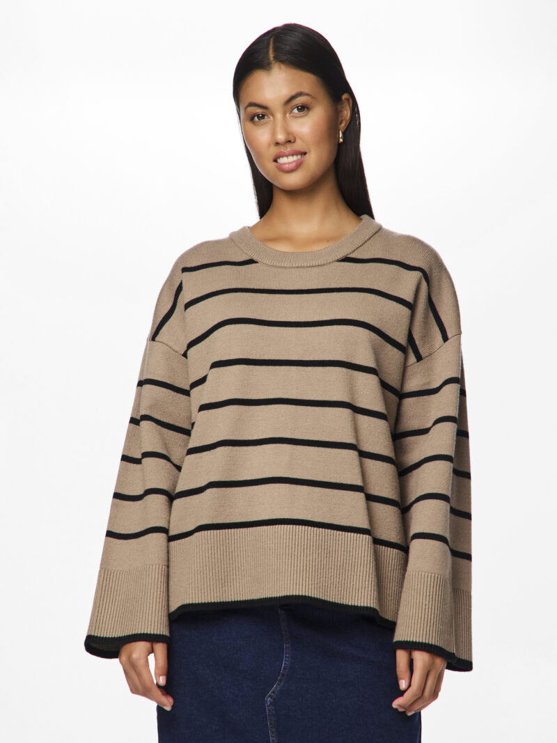 PCMATHILDE LS O-NECK KNIT NOOS BC - Image 5
