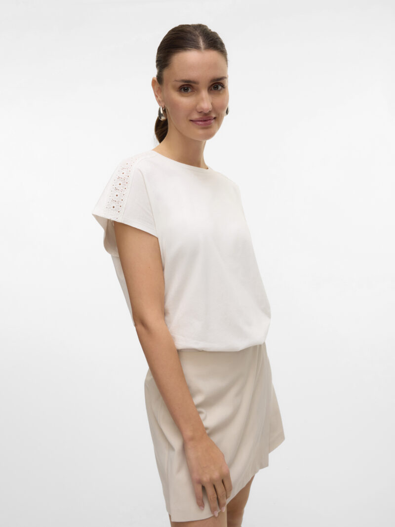VMEMMY SS LACE TAPE TOP JRS GA NOOS - Image 6