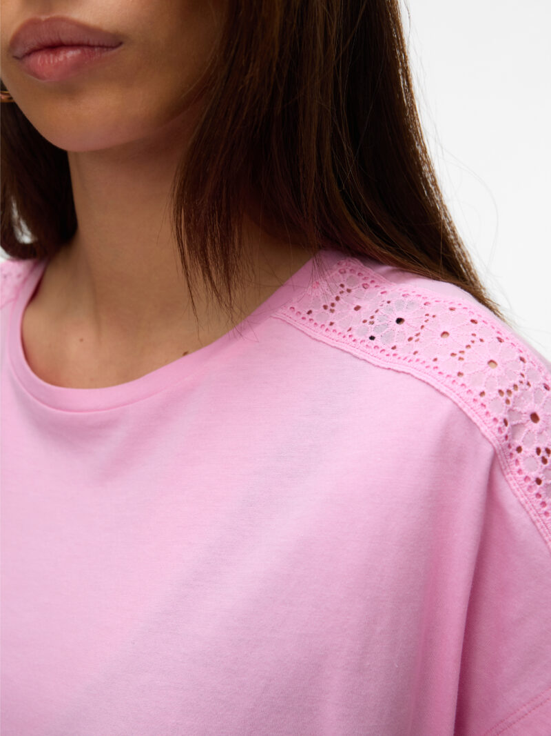 VMEMMY SS LACE TAPE TOP JRS GA NOOS - Image 9