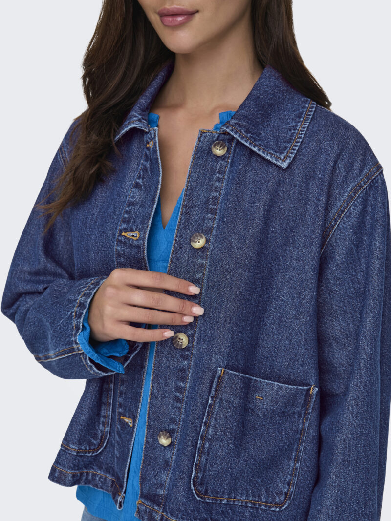 ONLLERIN LS POCKET DNM JACKET QYT - Image 2