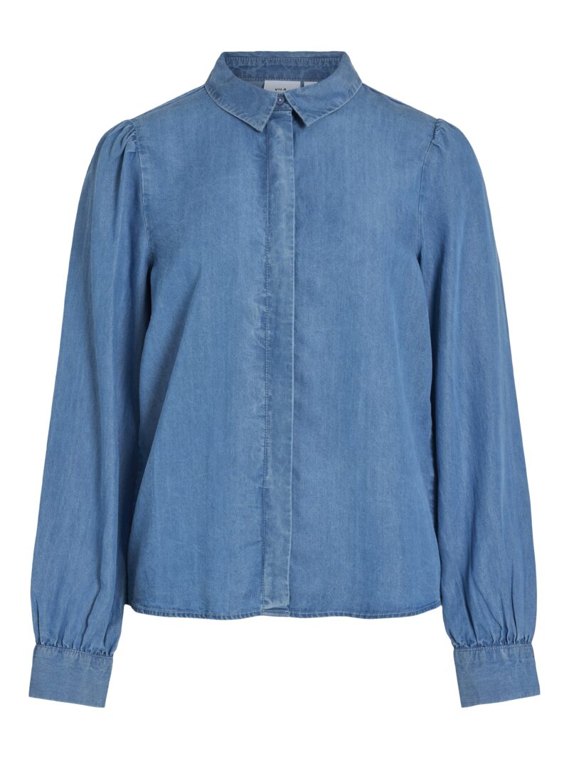 VIGIVANI L/S PLACKET DENIM SHIRT/R
