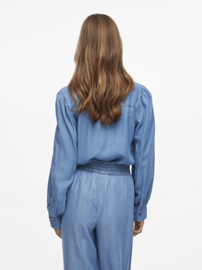 VIGIVANI L/S PLACKET DENIM SHIRT/R - Image 4