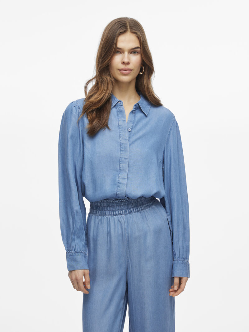VIGIVANI L/S PLACKET DENIM SHIRT/R - Image 2