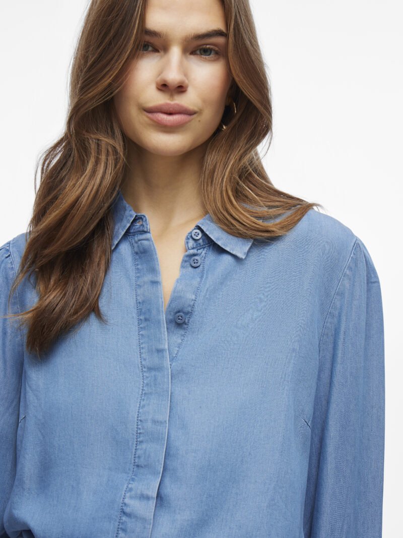 VIGIVANI L/S PLACKET DENIM SHIRT/R - Image 6
