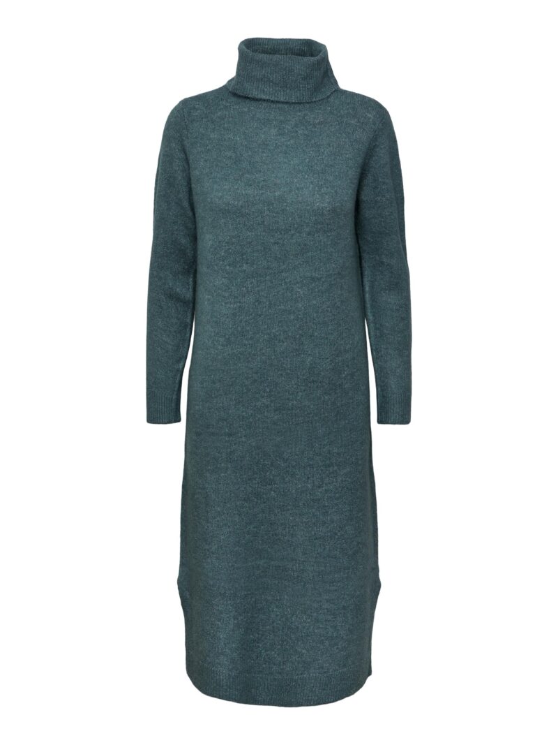 PCJULIANA LS ROLLNECK KNIT DRESS NOOS BC