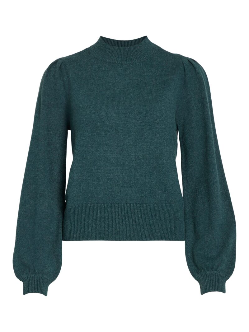 VIRIL TURTLE-NK BALLON L/S TOP-NOOS