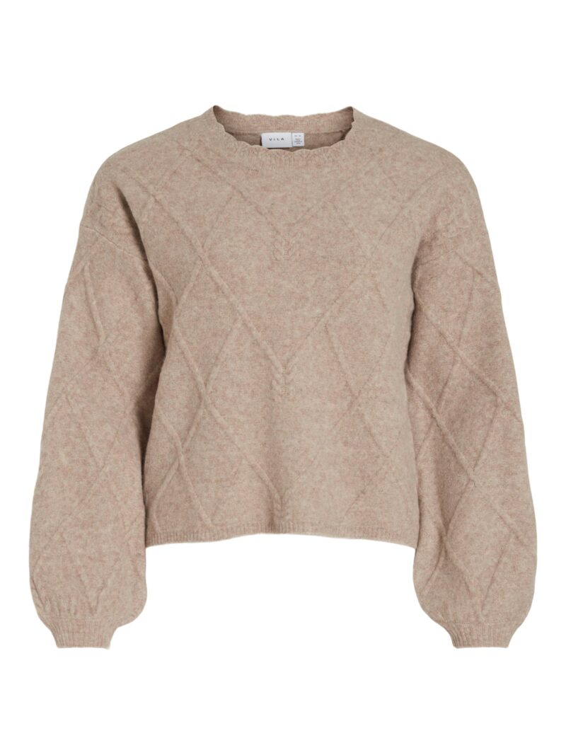 VISAKA L/S DETAILED KNIT/B