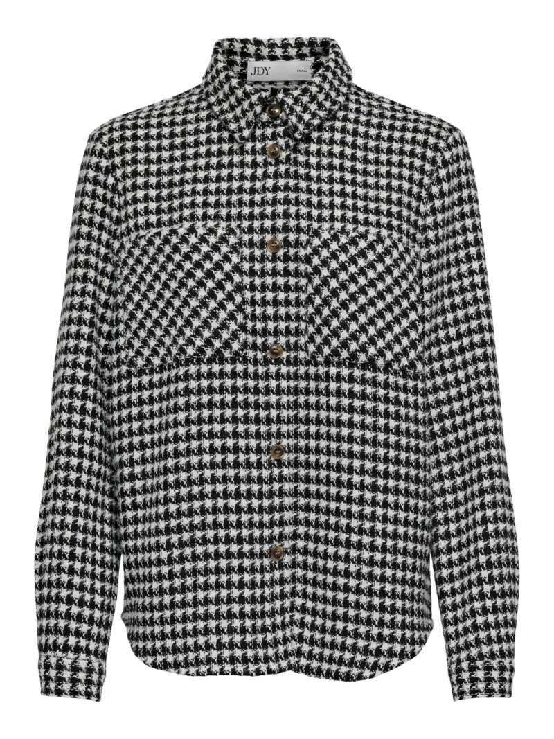 JDYNEOLINA L/S BOUCLE OVERSHIRT PNT